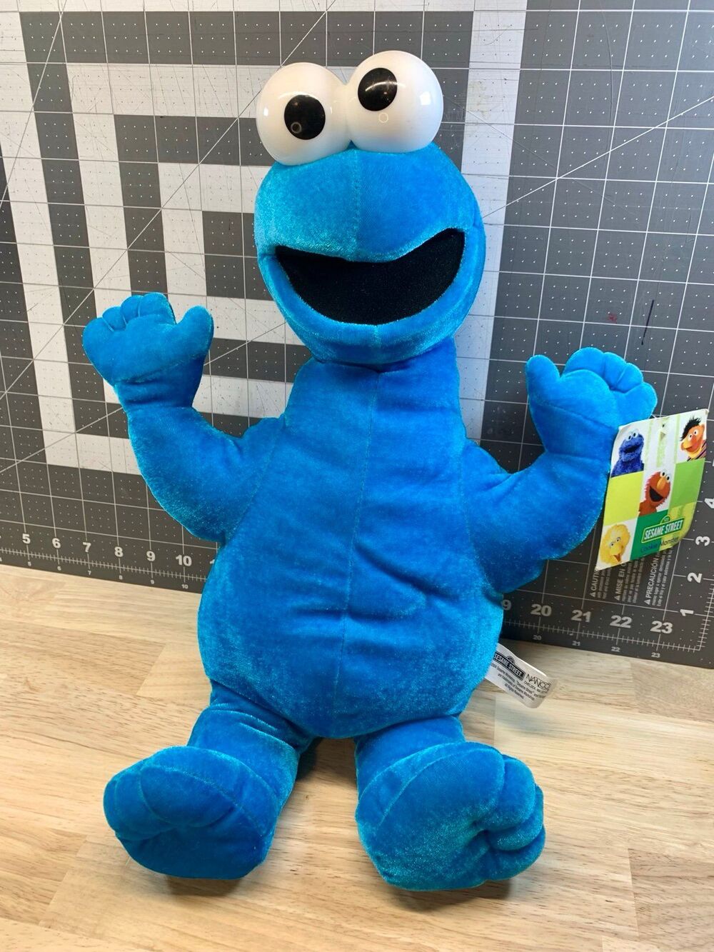 Sesame Street Cookie Monster Plush – Nanco Vintage 2003 Stuffed Animal